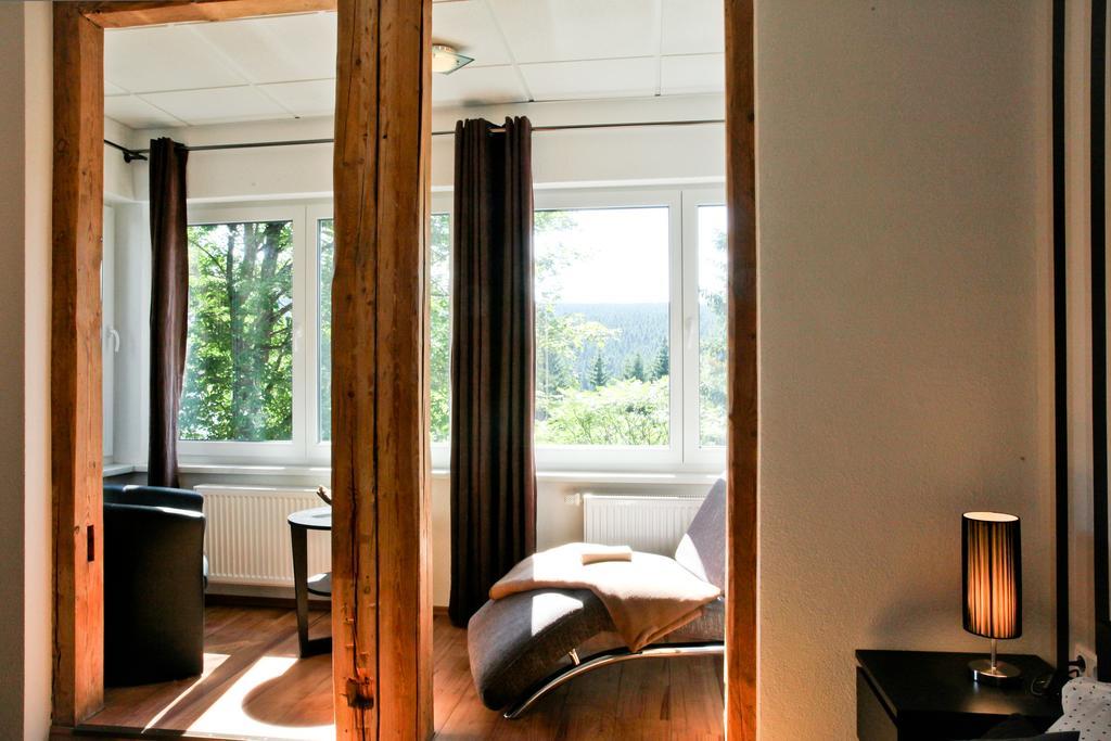 Pension & Ferienwohnung Oberhof 810 M Buitenkant foto